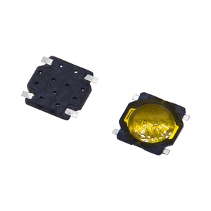 Clavier tactile à membrane ultra-mince 3,7x3,7x0,35 mm, 4 broches SMD, emballé en rouleau sur bande - Product Image 1