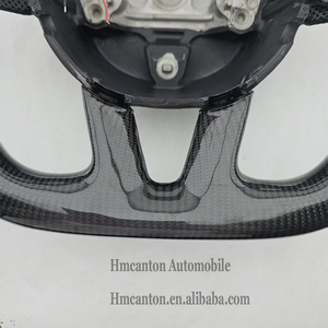 Volante Deportivo de Fibra de Carbono y Cuero Perforado con LED de Alta Calidad para Dodge Challenger - Product Image 5