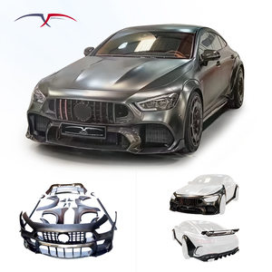 Bộ body kit widebody cho Mercedes AMG GT63, GT50, GT43, bao gồm cản trước bằng sợi carbon, ốp hông, vòm bánh xe, cánh gió sau và khuếch tán sau. - Product Image 1