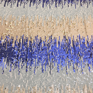 제조업체 직접 판매 패션 여성 의류 스팽글 원단 무대 원피스 대 한 유행 스타일 원피스 그라디언트 원단 - Product Image 4