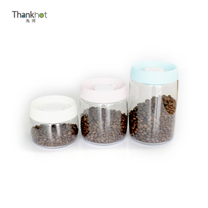 โหลแก้วสำหรับเก็บอาหารใช้ในครัวใช้ซ้ำได้มีฝาปิดสูญญากาศดีไซน์แบบถอดออกได้ทันสมัยสำหรับใช้ในครัว - Product Image 1