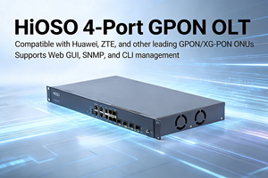 Hioso 4 ports GPON <span class=keywords><strong>OLT</strong></span> <span class=keywords><strong>4PON</strong></span> 1:128 pleine charge 512 compatibilité avec GPON XPON ONU ONT WEB SNMP CLI anglais FTTX FTTH 1AC 9db 10db - Product Image 4