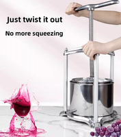 Presse à lait de coco manuelle, machine à extraire le jus de raisin