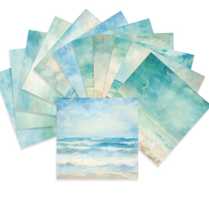 Jai iman 24Sheets Tươi DIY Trang Trí Giấy Bên Bờ Biển Craft Nền Pad Cho Scrapbooking Nguồn Cung Cấp Tạp Chí Rác - Product Image 5