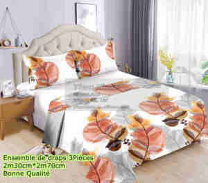 Vente en gros de <span class=keywords><strong>drap</strong></span> plat en coton de bonne qualité pour le lit ensemble de literie en microfibre brossée en pur coton <span class=keywords><strong>drap</strong></span> de lit en coton king size 6*6 rideaux - Product Image 3