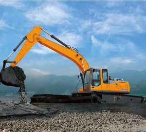 รถขุดสะเทินน้ำสะเทินบก XE215S แรงกดพื้นต่ำพิเศษ สำหรับพื้นที่เปียกชื้น ขนาด 32 ตัน สำหรับขุดโคลนและน้ำตื้น - Product Image 1