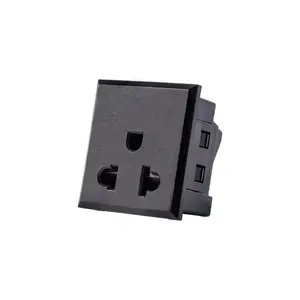 America Standard Convenient Ac Power Inlet Industrial Wall Socket 3 Pins Outlet Universal USA Socket