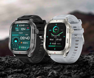 Phổ Biến 2.01Inch Màn Hình Vuông Không Thấm Nước Nhịp Tim Huyết Áp Báo Động Thể Thao Ngoài Trời Thông Minh Đồng Hồ - Product Image 2