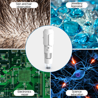 Dearsee Portable Pocket WiFi Microscope HD 1080P 1600x Magnifier Microscope for Electronic Repair