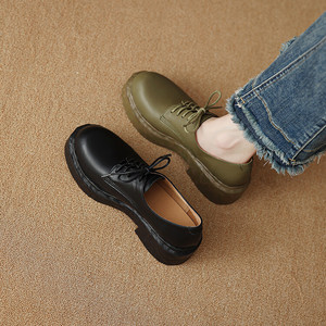 Cialisa scarpe da <span class=keywords><strong>donna</strong></span> concise 2024 primavera nuovo stile casual ballerine in vera <span class=keywords><strong>pelle</strong></span> da <span class=keywords><strong>donna</strong></span> con punta tonda ogni giorno comodi <span class=keywords><strong>mocassini</strong></span> verdi - Product Image 3
