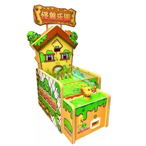 Münz betriebene Kinderspiele 1 Spieler Super Cannon Ball Monster Park Shooting Ball Arcade Spiel Einlösung Spiel maschine