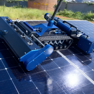 High Efficiency Crawler Type <b>Solar</b> Cleaning <b>Panel</b> Robot Intelligent Automatic Waterless Double <b>Solar</b> <b>Panel</b> Cleaning Robot - Product Image 1