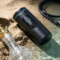 Système de chauffage électrique pour chicha, nouvelle chicha électronique HMD sans flamme, longue autonomie, intelligente, pour voiture, fête, salon, bar en Amérique du Sud