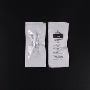 Aguja de Cartucho PMU Transparente Sin Rosca 1P 1RL para Maquillaje Permanente de Cejas y Labios con Microblading Ombre - Product Image 3