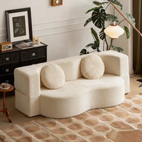 Vente chaude : Canapé-lit pliable compressé en mousse pure BTCS014 avec oreillers pour la maison ou l'appartement, exporté dans plus de 50 pays