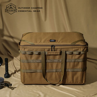 Boîte de rangement de voyage imperméable pour le camping en plein air 94L, sac de rangement pliable multifonctionnel