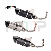 Accessoires d'échappement pour moto Vespa, modification, échappement pour moto électrique, silencieux
