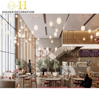 Diseño de Interiores para Cafeterías - Servicio de Renovación de Cafés Comerciales Personalizados (Decoración Rústica Moderna para Tiendas de Café)