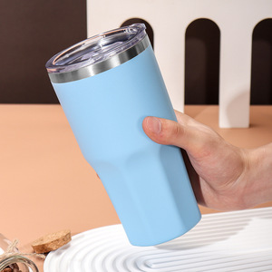 Ice King Stainless Steel Tumbler 32 Oz <b>Double</b> <b>Wall</b> Vacuum Insulated Travel <b>Mug</b> With Straw For Car Use - Product Image 2