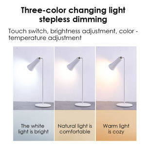 Lámpara de Escritorio con Clip Magnético, Lámpara de Pared con Protección Ocular, Tres en Uno, Lámpara de Mesa para Dormitorio, Luz de Estudio de Tres Colores, Luz Nocturna - Product Image 2