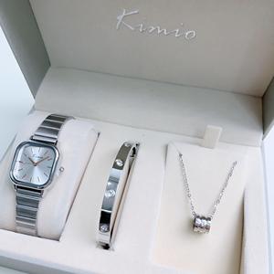 Ensemble de Montres-Bracelets Élégantes Vintage pour Femme à Faible MOQ, Montres en Alliage, Mouvement à Quartz Japonais Étanche - Product Image 1