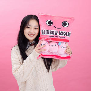 Peluche de <span class=keywords><strong>Ajolote</strong></span> en Oferta, Bolsa de Peluches de <span class=keywords><strong>Ajolote</strong></span>, Juguetes de Peluche Suaves, Peluche de Animal Personalizado - Product Image 3