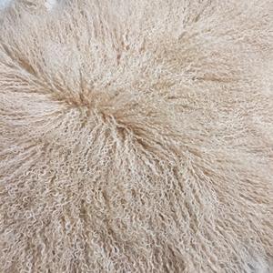 Rifinitura con collo di pelliccia di agnello mongoliano e ricci tibetani - Product Image 3