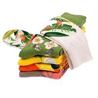 Motif alimentaire de haute qualité drôle mignon chaussettes beignet Biscuits pop-corn Sandwich chaussettes dessin animé coloré drôle chaussettes pour hommes femmes