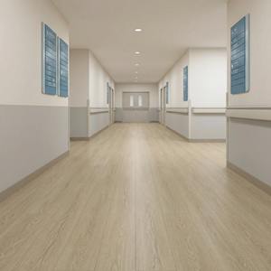 Suelo Laminado Antibacteriano de Núcleo Sólido y Planchas Medianas, Fácil de Limpiar y con Clasificación AC4, Madera para Pasillos de Hospitales - Product Image 6