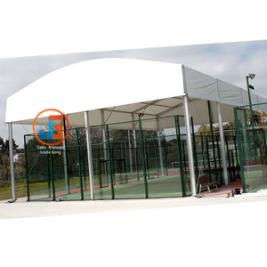 Techo para Pista de <span class=keywords><strong>Pádel</strong></span> 2025 a Precio de Fábrica Cubierta Impermeable tipo Carpa para Campos Deportivos con Estructura de Acero - Product Image 4