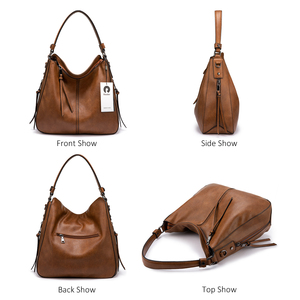 Bolsos de Hombro Realer de Alta Calidad en Piel Sintética PU para Mujer, Bolsos Cruzados de Gran Capacidad para Mujer - Product Image 2