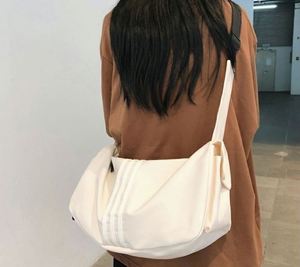 Waterproof Nylon Crossbody Messenger <b>Bag</b> for Women Men Lightweight Large Capacity Travel Shoulder <b>Bag</b> Fashion Stone Pattern Tote - Product Image 4