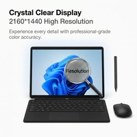 Best-selling 13-inch 2-in-1 Touchscreen Intel I7-1265U Made of Aluminum 16GB LPDDR5 RAM Windows 11 Suitable for Tablets Laptops
