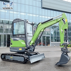 Mini-excavatrice sur chenilles de 2,8 tonnes de haute qualité avec moteur Yanmar, excavatrice hydraulique de 2,8 tonnes pour entrepôt à l'étranger - Product Image 2