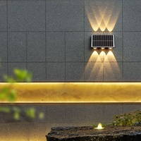 Lampe murale LED extérieure en aluminium pour jardin, balcon, villa, cour, décoration simple et moderne, escalier, couloir, lumière blanc chaud, IP65