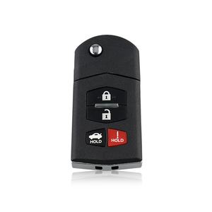 Commercio all'ingrosso OEM 4 pulsanti chiave per auto telecomando senza chiave per 2004 2011 Mazda <span class=keywords><strong>3</strong></span> 6 Hatchback 6 berlina KPU41788 315 MHz 63 80bit - Product Image 1