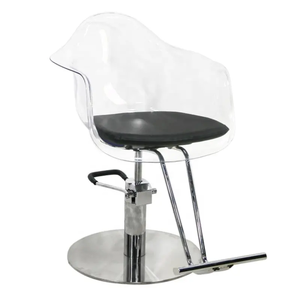 Nouvelle chaise de coiffure moderne et simple en acrylique pour salon de beauté pour la coupe de cheveux - Product Image 3