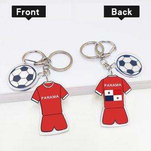 Mini llavero de acrílico con diseño de jersey para mochila, bolso, tirador de cremallera y adorno para bolso - Product Image 3