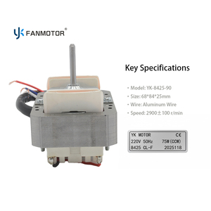 <span class=keywords><strong>Moteur</strong></span> de <span class=keywords><strong>hotte</strong></span> <span class=keywords><strong>aspirante</strong></span> à pôles ombragés AC haute puissance 75W 220V 50Hz Fil d'aluminium pour la ventilation de la cuisine - Product Image 2