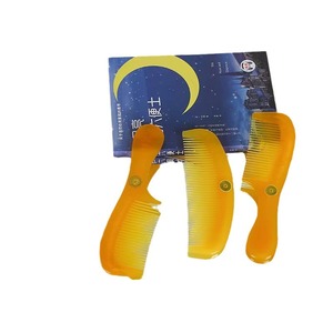Yellow Plastic Hair <b>Comb</b> Large Size Lightweight Home Use - Product Image 4