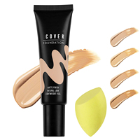 Créez votre propre marque de produits de beauté de qualité supérieure : correcteur liquide mat imperméable, maquillage naturel pour le visage, fond de teint longue tenue
