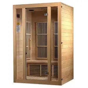 2024 High Quality Wholesale Indoor Sauna Room With Infrared And Stove