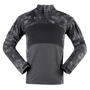 China <span class=keywords><strong>Cema</strong></span> camuflaje caqui verano Campo de caza camisa deportes al aire libre hombres camiseta - Product Image 3
