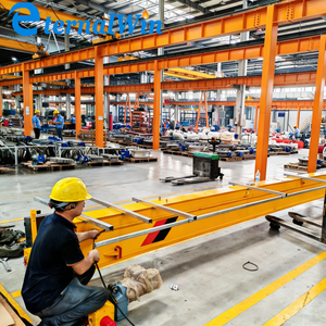 Pont roulant suspendu pour poste de travail certifié CE, modèle K <span class=keywords><strong>BK</strong></span>, à poutre simple, capacité 1 tonne, pour atelier - Product Image 1