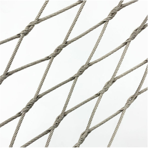 Maille de câble en acier inoxydable, maille métallique flexible, maille de volière <span class=keywords><strong>solide</strong></span> pour clôture de zoo pour oiseaux - Product Image 3