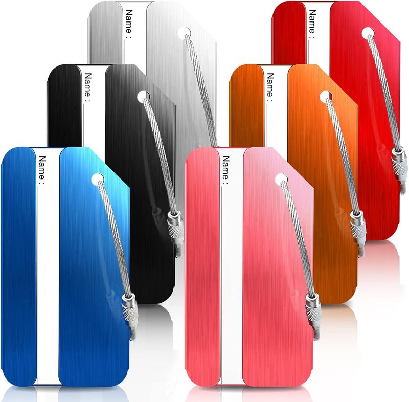 Premium Colored Luggage Tags Acrylic Luggage