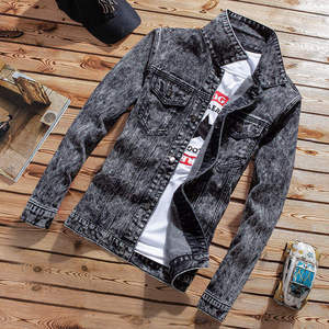 Venta caliente Venta directa de fábrica Chaqueta de mezclilla de motocicleta juvenil con pantalones largos Versión coreana del conjunto de chaqueta guapo de moda - Product Image 6