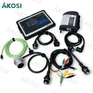 Outil de diagnostic pour voitures et camions Benz, scanner MB Star C4 haut de gamme avec tablette CF33, WiFi, DoIP, connexion SD, C4 pour outil de diagnostic Mercedes. - Product Image 3