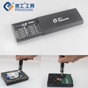 <b>Screwdriver</b> <b>Set</b> 25pcs Magnetic Phillips <b>Bit</b> Universal Household Tool For Mobile Phone Computer Repair - Product Image 4