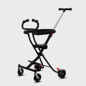 Cochecito de paseo <span class=keywords><strong>plegable</strong></span> para adulto, <span class=keywords><strong>carrito</strong></span> multifuncional de 4 ruedas de la <span class=keywords><strong>mejor</strong></span> calidad, para viajes de bebé, gran oferta - Product Image 3